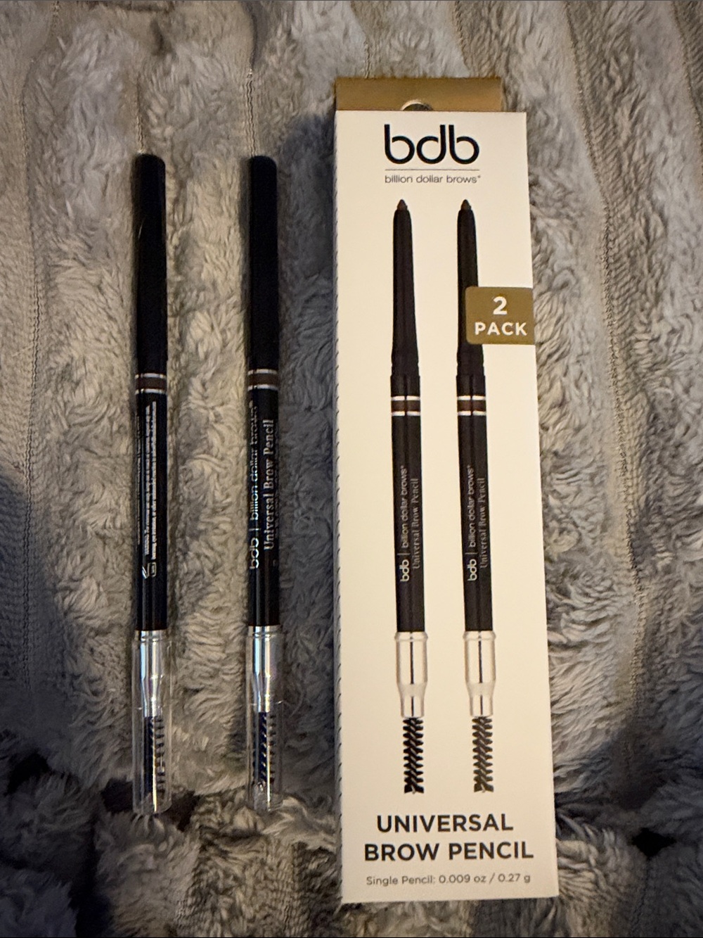 Universal Brow Pencil — Black (2 Pack)